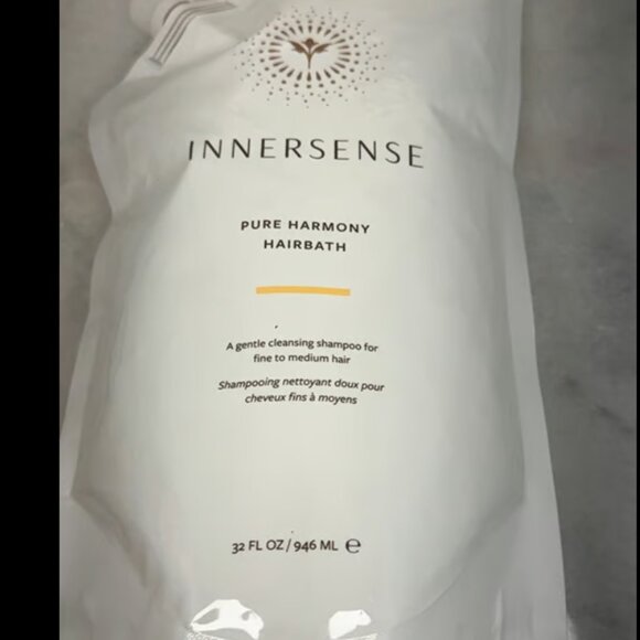 INNERSENSE Organic Beauty - Natural Pure Harmony Hairbath Shampoo | Refill 32 oz - Picture 1 of 1